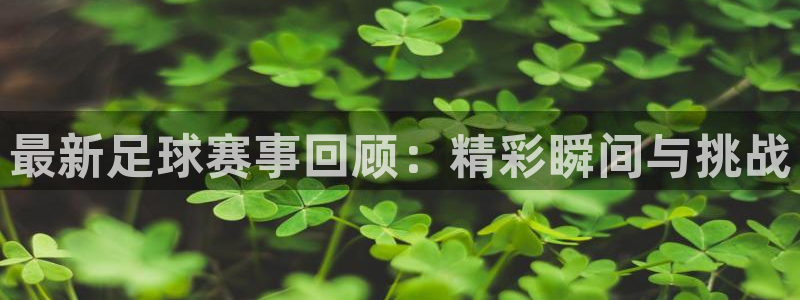米兰体育网站：最新足球赛事回顾：精彩瞬间与挑战